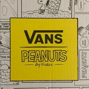 Snoopy checkered vans